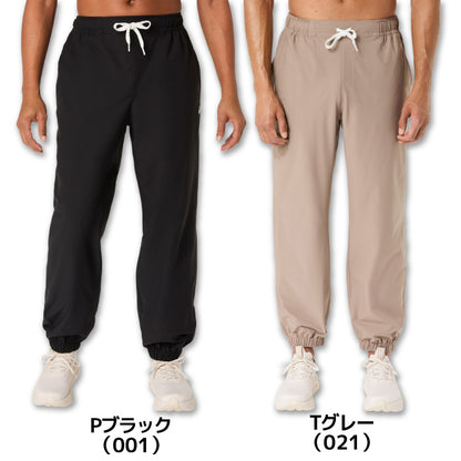26fw アシックス ASICS 2033C016 HERITAGEダブルウィーブパンツ ストレッチ 二重織 カフ付きパンツ