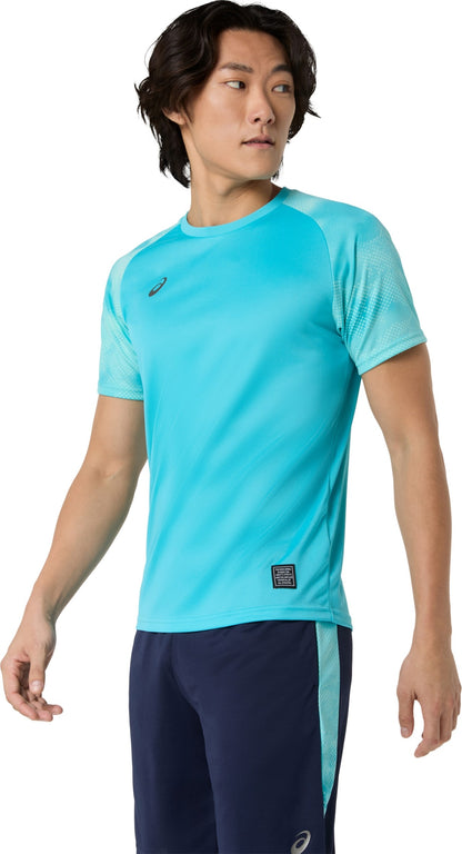 26aw アシックス ASICS 2033C185 ドライ半袖シャツ ドライ半袖シャツ JAPONISM グラフィック 吸汗速乾