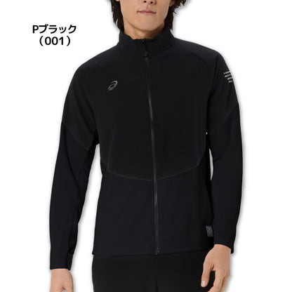 26fw アシックス ASICS 2033C198 ドライハイブリットニットジャケット 吸汗速乾 はっ水 ストレッチ