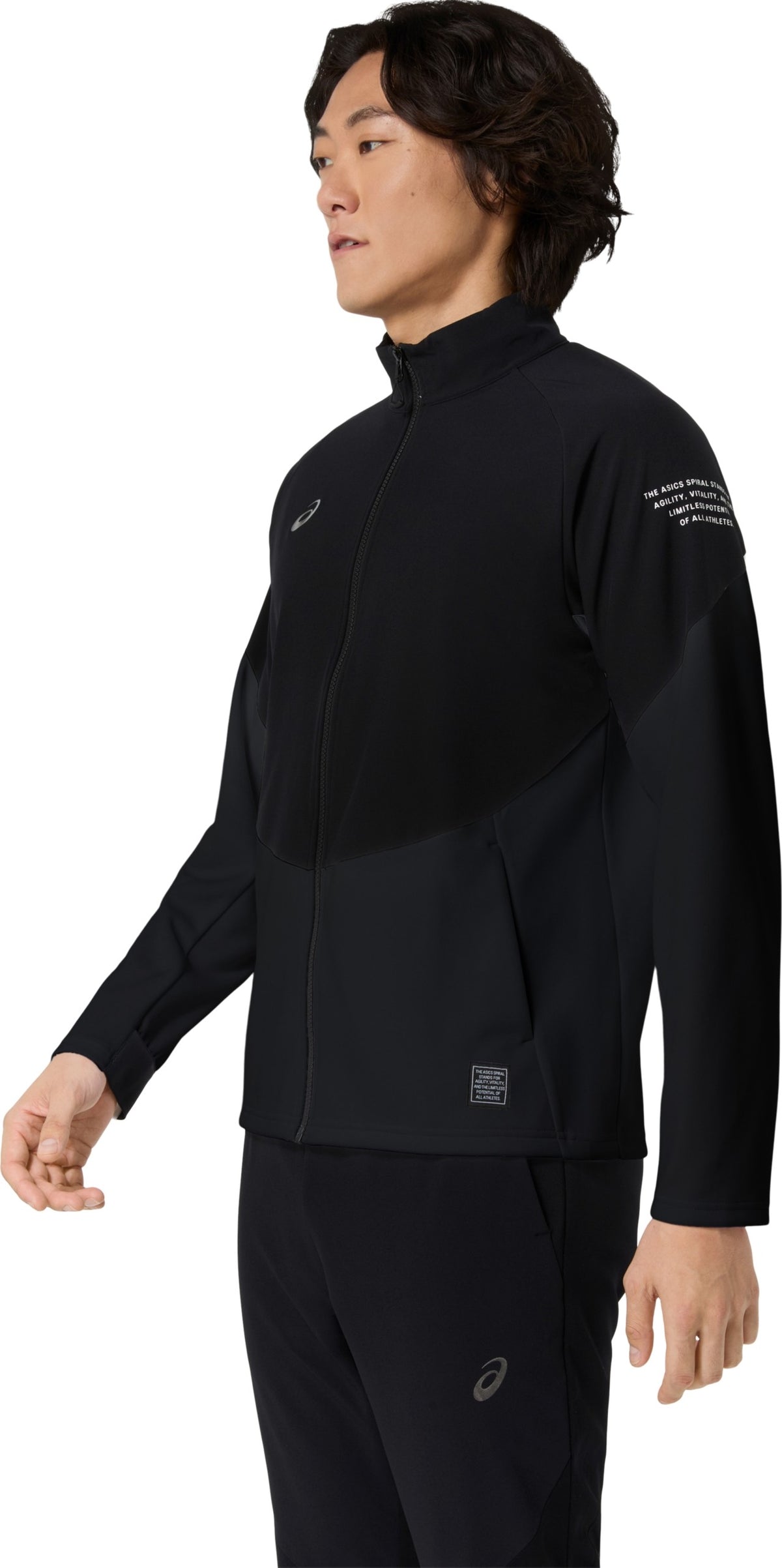 26fw アシックス ASICS 2033C198 ドライハイブリットニットジャケット 吸汗速乾 はっ水 ストレッチ