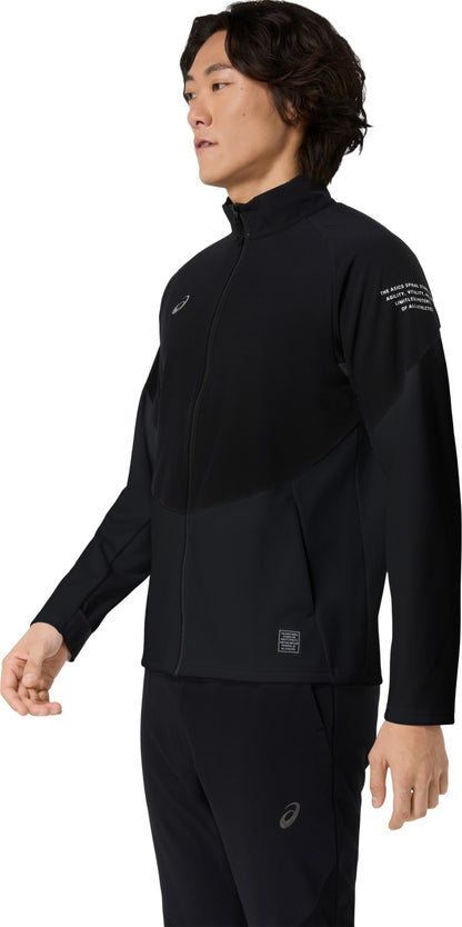 26fw アシックス ASICS 2033C198 ドライハイブリットニットジャケット 吸汗速乾 はっ水 ストレッチ