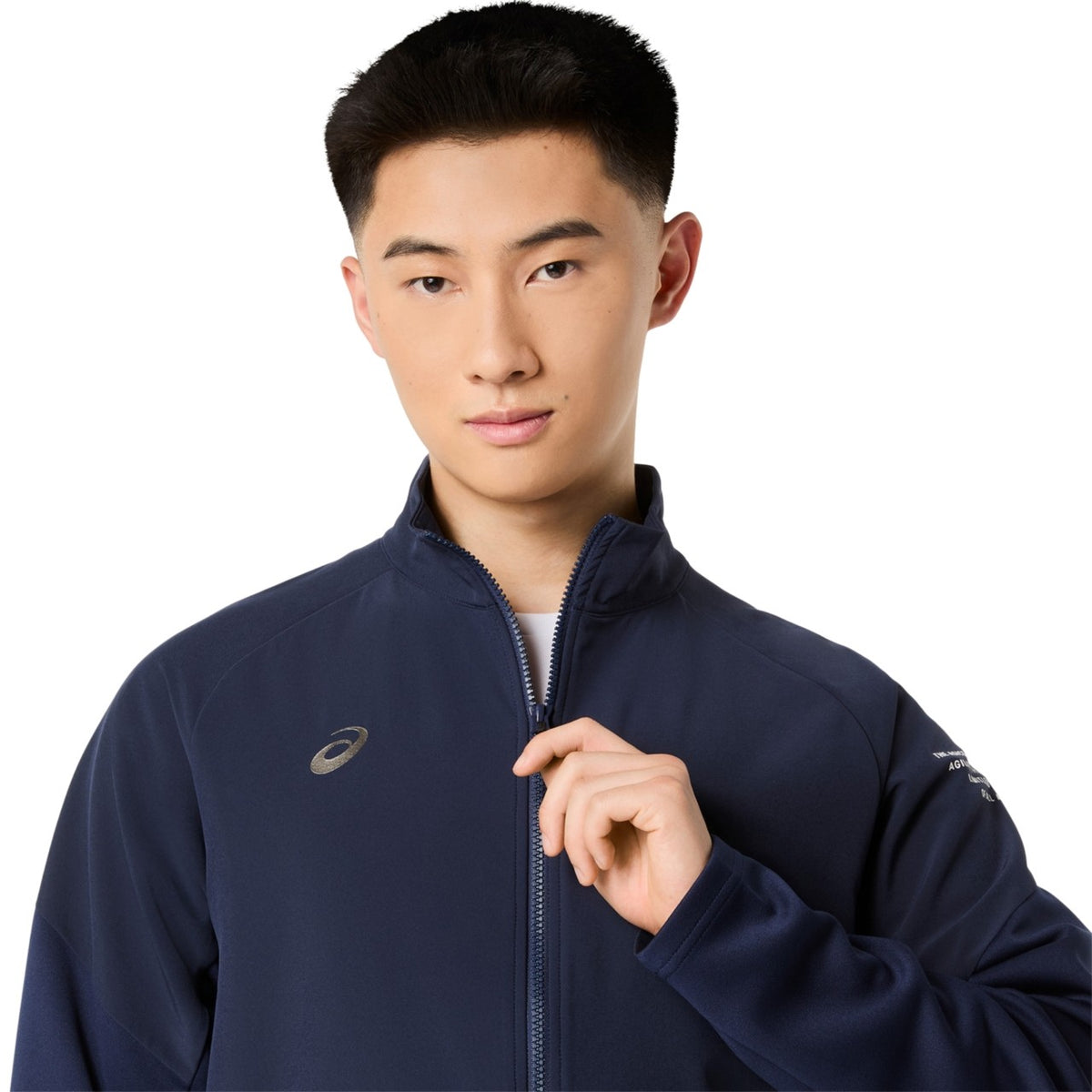 26fw アシックス ASICS 2033C198 ドライハイブリットニットジャケット 吸汗速乾 はっ水 ストレッチ