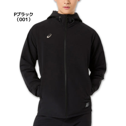 26fw アシックス ASICS 2033C202 はっ水ソフトシェルフーディー はっ水 防風 裏起毛 ソフトシェル