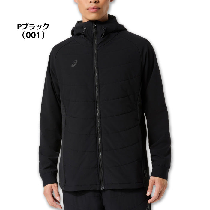 26fw アシックス ASICS 2033C204 ハイブリット中わたフリースフーディー 吸湿発熱 中わた フリース