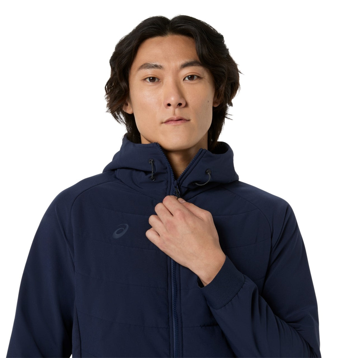 26fw アシックス ASICS 2033C204 ハイブリット中わたフリースフーディー 吸湿発熱 中わた フリース
