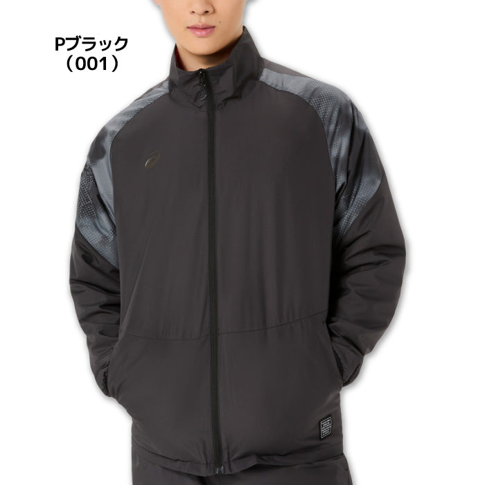 26fw アシックス ASICS 2033C207 裏トリコットウインドブレーカージャケット 吸湿発熱 防風 はっ水 JAPONISMグラフィック