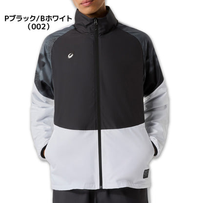 26fw アシックス ASICS 2033C207 裏トリコットウインドブレーカージャケット 吸湿発熱 防風 はっ水 JAPONISMグラフィック