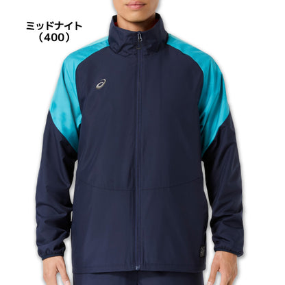 26fw アシックス ASICS 2033C207 裏トリコットウインドブレーカージャケット 吸湿発熱 防風 はっ水 JAPONISMグラフィック
