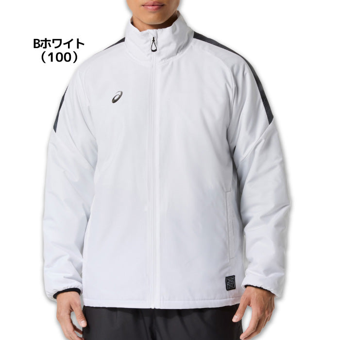 26fw アシックス ASICS 2033C210 中わたウインドブレーカージャケット 吸湿発熱 中わた3層構造 防風 はっ水 保温