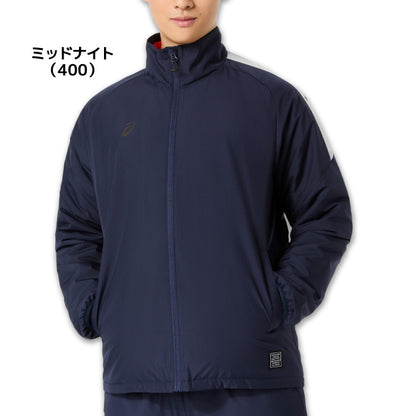 26fw アシックス ASICS 2033C210 中わたウインドブレーカージャケット 吸湿発熱 中わた3層構造 防風 はっ水 保温