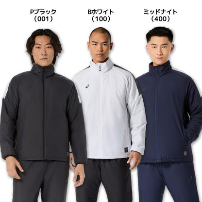 26fw アシックス ASICS 2033C210 中わたウインドブレーカージャケット 吸湿発熱 中わた3層構造 防風 はっ水 保温