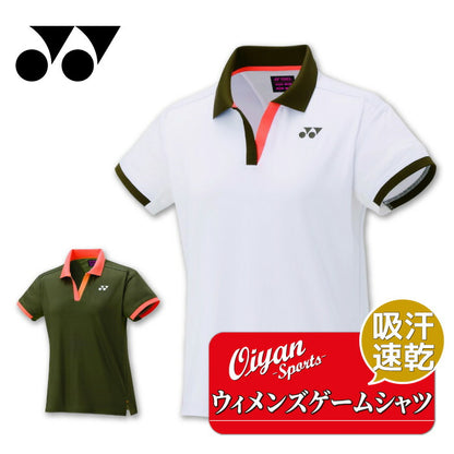 25fwヨネックスYONEX20834ウィメンズゲームシャツゲームシャツ半そで半袖レディーステニスバドミントン