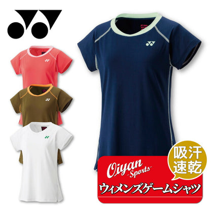 25ssヨネックスYONEX20839ウィメンズゲームシャツハーフパンツパンツバドミントンUVカット吸汗速乾