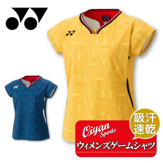 25ssヨネックスYONEX20917ウィメンズゲームシャツ(フィットシャツ)ゲームシャツ半そでレディースバドミントン吸汗速乾