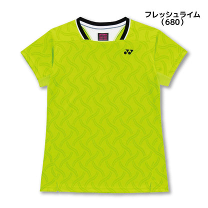 26ss ヨネックス YONEX 20922 ウィメンズゲームシャツ ゲームシャツ ベリークール UVカット 吸汗速乾