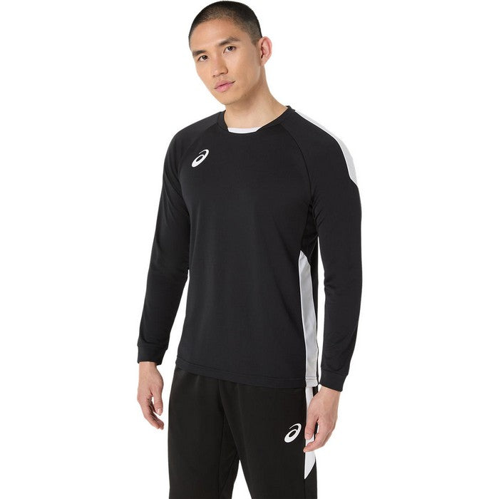 25fwアシックスASICS2101A308ゲームシャツ(長袖)サッカー長袖シャツシャツ長袖Tシャツ吸汗速乾フットサルジュニアメンズサッカーウエア