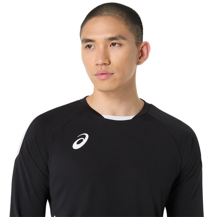 25fwアシックスASICS2101A308ゲームシャツ(長袖)サッカー長袖シャツシャツ長袖Tシャツ吸汗速乾フットサルジュニアメンズサッカーウエア