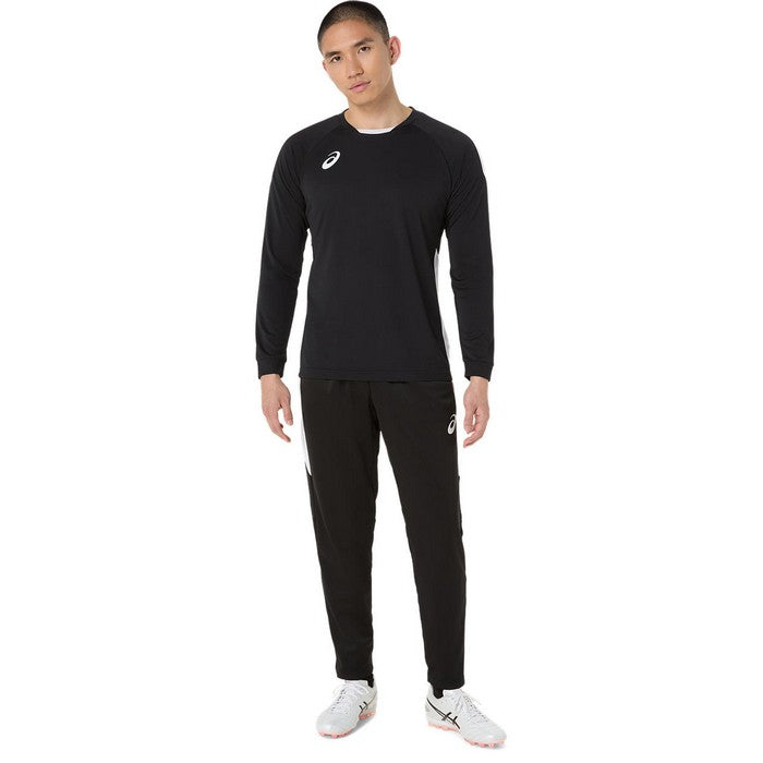 25fwアシックスASICS2101A308ゲームシャツ(長袖)サッカー長袖シャツシャツ長袖Tシャツ吸汗速乾フットサルジュニアメンズサッカーウエア