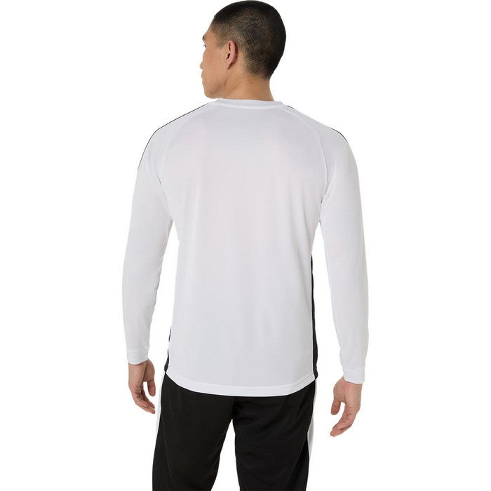 25fwアシックスASICS2101A308ゲームシャツ(長袖)サッカー長袖シャツシャツ長袖Tシャツ吸汗速乾フットサルジュニアメンズサッカーウエア
