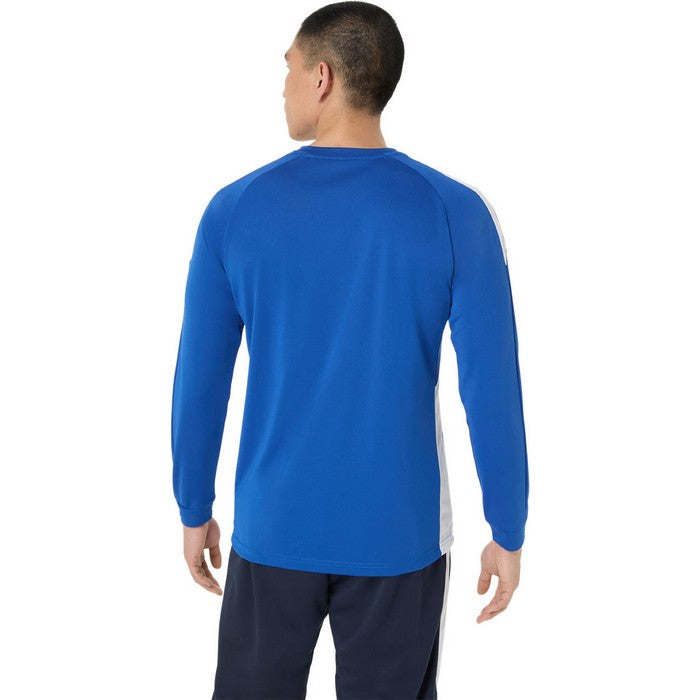 25fwアシックスASICS2101A308ゲームシャツ(長袖)サッカー長袖シャツシャツ長袖Tシャツ吸汗速乾フットサルジュニアメンズサッカーウエア
