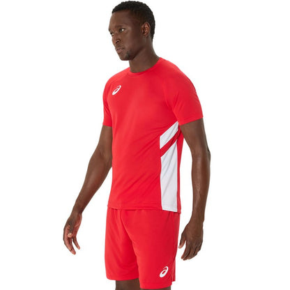 25fwアシックスASICS2101A310半袖ゲームシャツサッカー半袖シャツシャツ半袖Tシャツ吸汗速乾フットサルジュニアメンズサッカーウエア