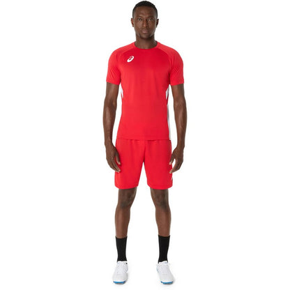 25fwアシックスASICS2101A310半袖ゲームシャツサッカー半袖シャツシャツ半袖Tシャツ吸汗速乾フットサルジュニアメンズサッカーウエア