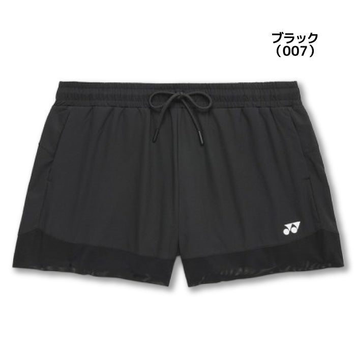 26ss ヨネックス YONEX 25116 ウィメンズショートパンツ インナースパッツ付き ショートパンツ UVカット