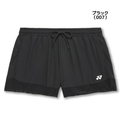 26ss ヨネックス YONEX 25116 ウィメンズショートパンツ インナースパッツ付き ショートパンツ UVカット