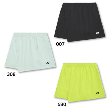 26ssヨネックスYONEX25118ウィメンズショートパンツショートパンツパンツボトムステニスバドミントンレディース吸汗速乾制電