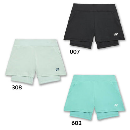 26ssヨネックスYONEX25120ウィメンズショートパンツショートパンツパンツボトムステニスバドミントンレディース吸汗速乾制電