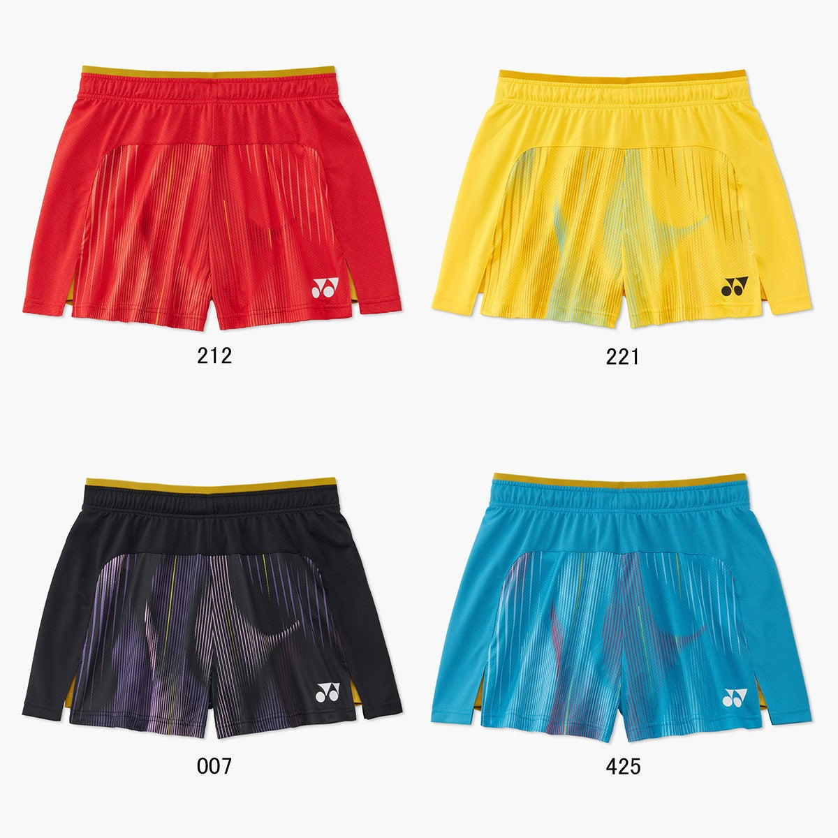 26fw ヨネックス YONEX 25123 ウィメンズショートパンツ インナースパッツ付き ショートパンツ 審査合格品