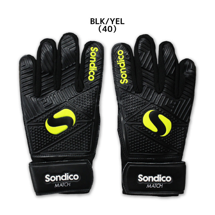 26fw ソンディコ SONDICO 25832010 MATCH GK GLV SN00 MATCH キーパーグローブ 一般用 GK手袋
