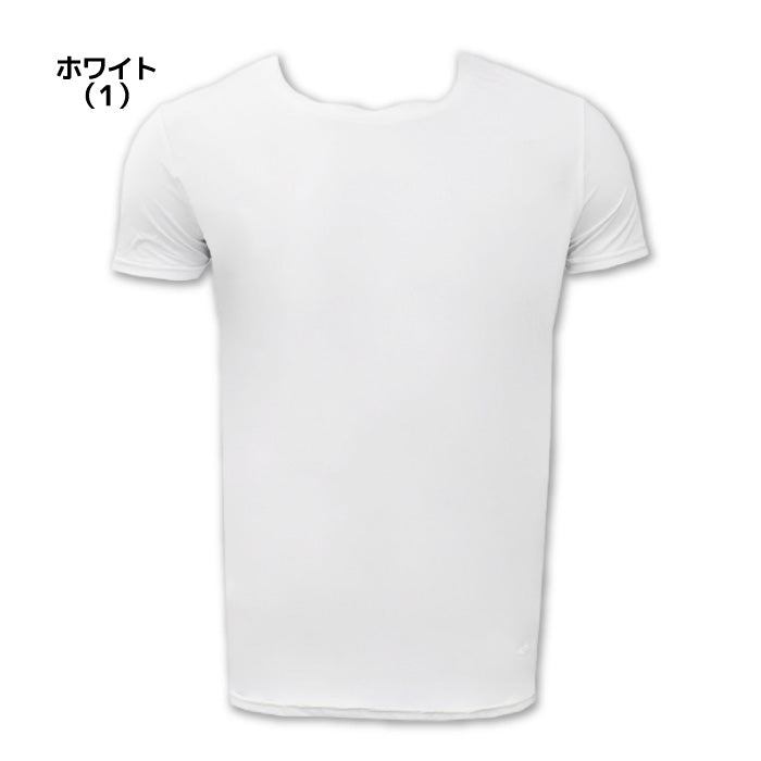 26fw ソンディコ SONDICO 25A08 レイカンUVビックリTシャツ 接触冷感 UVカット 半袖Tシャツ 氷結シリーズ
