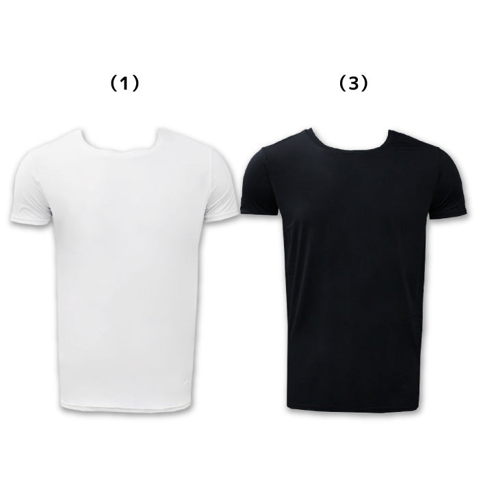 26fw ソンディコ SONDICO 25A08 レイカンUVビックリTシャツ 接触冷感 UVカット 半袖Tシャツ 氷結シリーズ