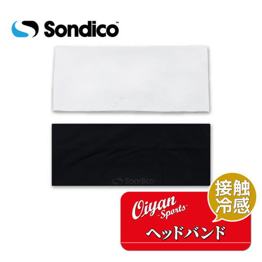 26fw ソンディコ SONDICO 25A09 レイカンUVビックリヘッドバンド 氷結 冷感UVヘッドバンド 大人・ジュニアサイズ