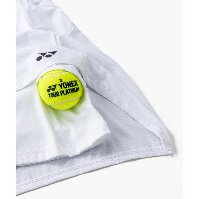 26ssヨネックスYONEX26191ウィメンズスカート(インナースパッツ付)スカートインナー付きインナースパッツショートパンツボトムステニスバドミントンレディース吸汗速乾制電UVUVカットボールポケット