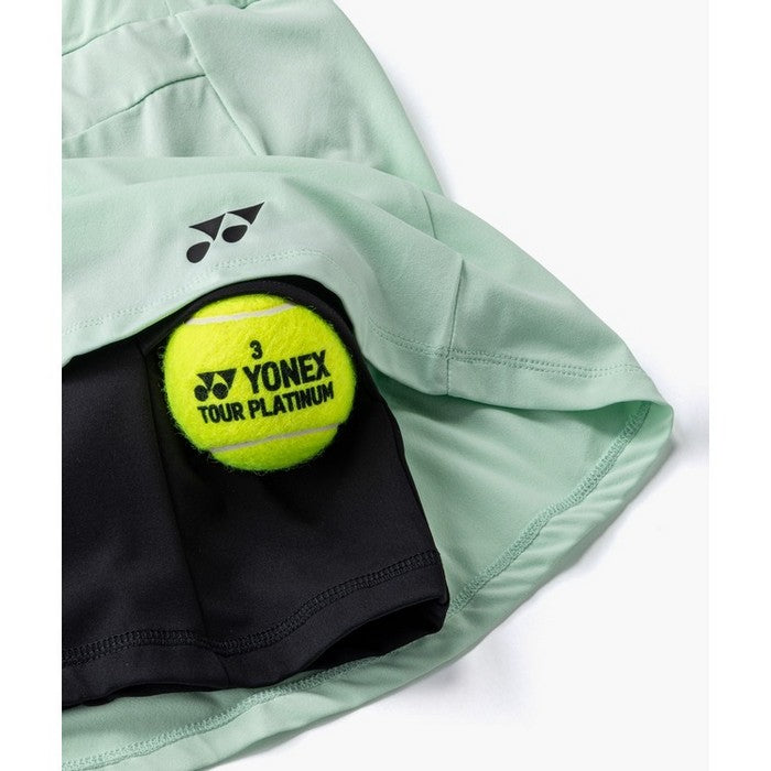 26ssヨネックスYONEX26192ウィメンズスカート(インナースパッツ付)スカートインナー付きインナースパッツショートパンツボトムステニスバドミントンレディース吸汗速乾制電UVUVカットボールポケット