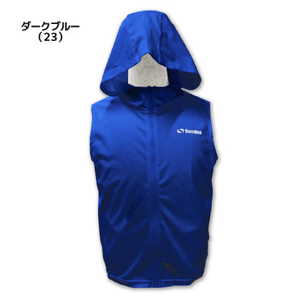 26fw ソンディコ SONDICO 26E660 レイカンUVベスト 冷感 UVカット ベスト 濡らして使う暑さ対策