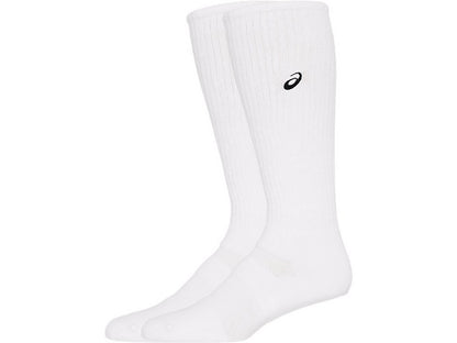 23fwアシックスASICS3053A136HIGHSOCKSバレーボールバレーソックスハイソックス靴下ロゴユニセックス抗菌防臭スポーツインドアスポーツシンプル部活クラブサークルスクール普段着白ホワイト