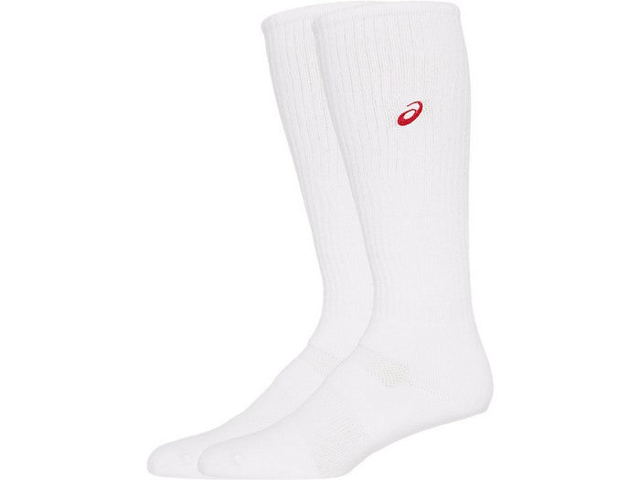 23fwアシックスASICS3053A136HIGHSOCKSバレーボールバレーソックスハイソックス靴下ロゴユニセックス抗菌防臭スポーツインドアスポーツシンプル部活クラブサークルスクール普段着白ホワイト