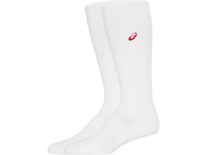 23fwアシックスASICS3053A136HIGHSOCKSバレーボールバレーソックスハイソックス靴下ロゴユニセックス抗菌防臭スポーツインドアスポーツシンプル部活クラブサークルスクール普段着白ホワイト