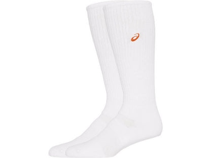 23fwアシックスASICS3053A136HIGHSOCKSバレーボールバレーソックスハイソックス靴下ロゴユニセックス抗菌防臭スポーツインドアスポーツシンプル部活クラブサークルスクール普段着白ホワイト