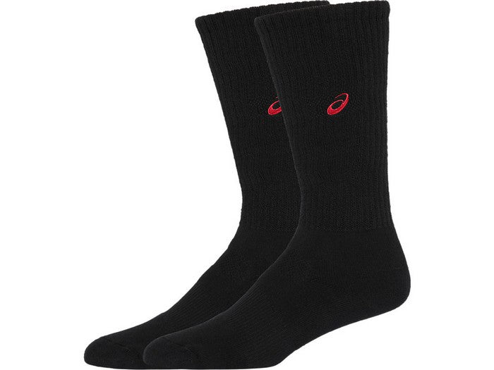 23fwアシックスASICS3053A137ONEPOINTHIGHSOCKSバレーボールバレーソックスハイソックス靴下ロゴユニセックス抗菌防臭スポーツインドアスポーツシンプル部活クラブサークルスクール普段着黒紺ブラックネイビー