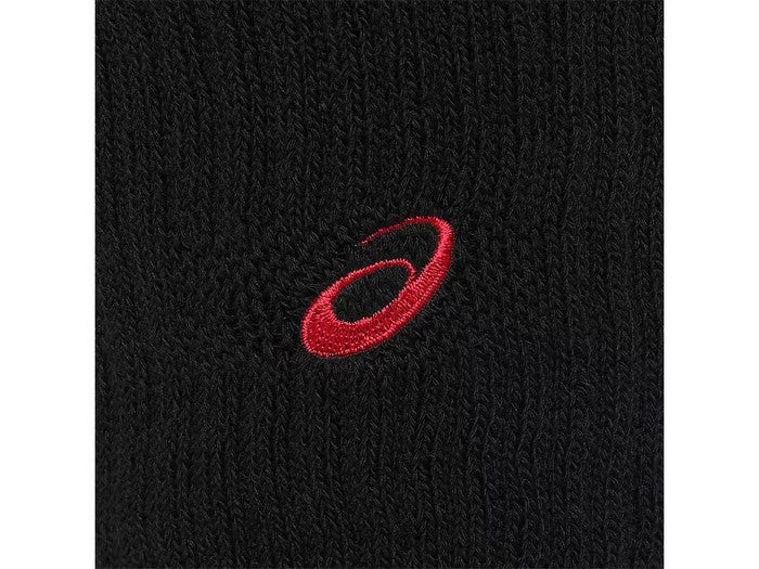 23fwアシックスASICS3053A137ONEPOINTHIGHSOCKSバレーボールバレーソックスハイソックス靴下ロゴユニセックス抗菌防臭スポーツインドアスポーツシンプル部活クラブサークルスクール普段着黒紺ブラックネイビー