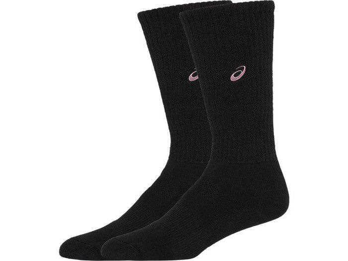 23fwアシックスASICS3053A137ONEPOINTHIGHSOCKSバレーボールバレーソックスハイソックス靴下ロゴユニセックス抗菌防臭スポーツインドアスポーツシンプル部活クラブサークルスクール普段着黒紺ブラックネイビー