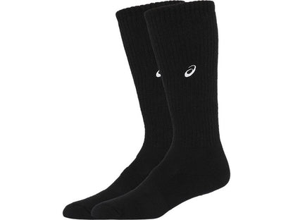 23fwアシックスASICS3053A137ONEPOINTHIGHSOCKSバレーボールバレーソックスハイソックス靴下ロゴユニセックス抗菌防臭スポーツインドアスポーツシンプル部活クラブサークルスクール普段着黒紺ブラックネイビー