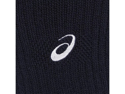 23fwアシックスASICS3053A137ONEPOINTHIGHSOCKSバレーボールバレーソックスハイソックス靴下ロゴユニセックス抗菌防臭スポーツインドアスポーツシンプル部活クラブサークルスクール普段着黒紺ブラックネイビー