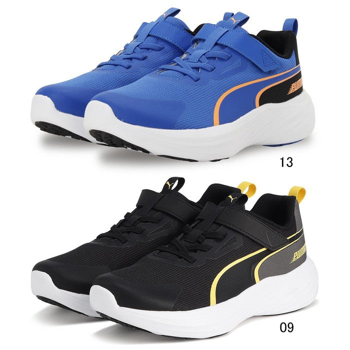 25fwプーマPUMA309935スピードモンスターZシューズスニーカー靴キッズジュニアトレーニングランニングローカット