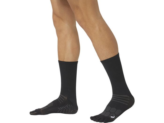 23fwアシックスasics3103A054GRIPSOX（FIVEFINGERS）5本指グリップソックス(Thinタイプ)ソックス靴下抗菌防臭サポート5本指ショートソックス足首足裏滑り止めフィット感夏汗臭い快適男女兼用ユニセックスメンズレディース