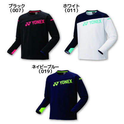 25fwヨネックスYONEX31060Jジュニアライトトレーナーライトトレーナーアウター制電反射ヒートカプセルジュニア